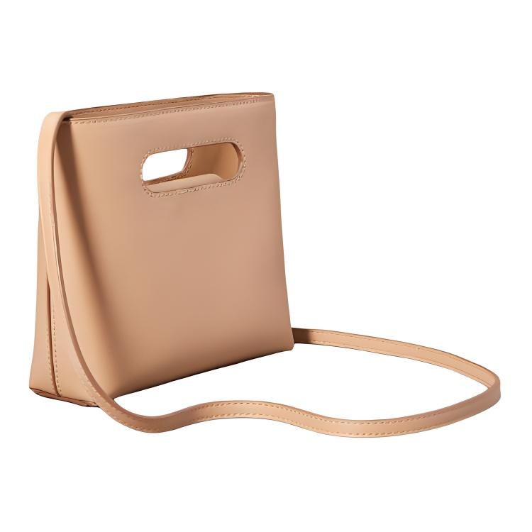 New CALVIN KLEIN Synthetic Leather Crossbody One Shoulder Handbag Small Women's Light Brown 40W0839-200