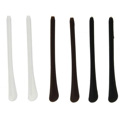 Glasses Silicone Rubber Temple Tip Earplugs Ear Tube Replacement