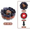 Ux Series Alloy Battle Top With Precision Spin Balance For Competitive Play And Collectible Toy Storage