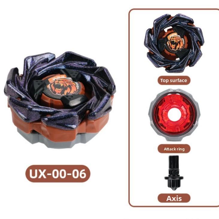 Ux Series Alloy Battle Top With Precision Spin Balance For Competitive Play And Collectible Toy Storage