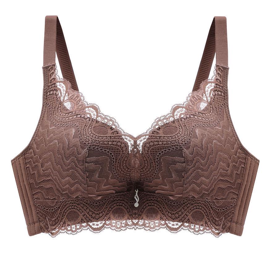 Spitze Push-Up Nahtloser BH - Atmungsaktiv, Bequem, Ohne Bügel für Damen