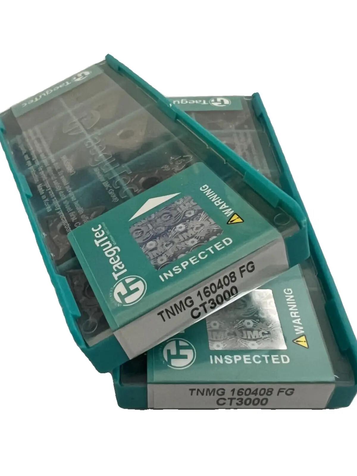 

TaeguTec / TNMG160408FG CT3000 /Original genuine CNC alloy blade 10 PCS