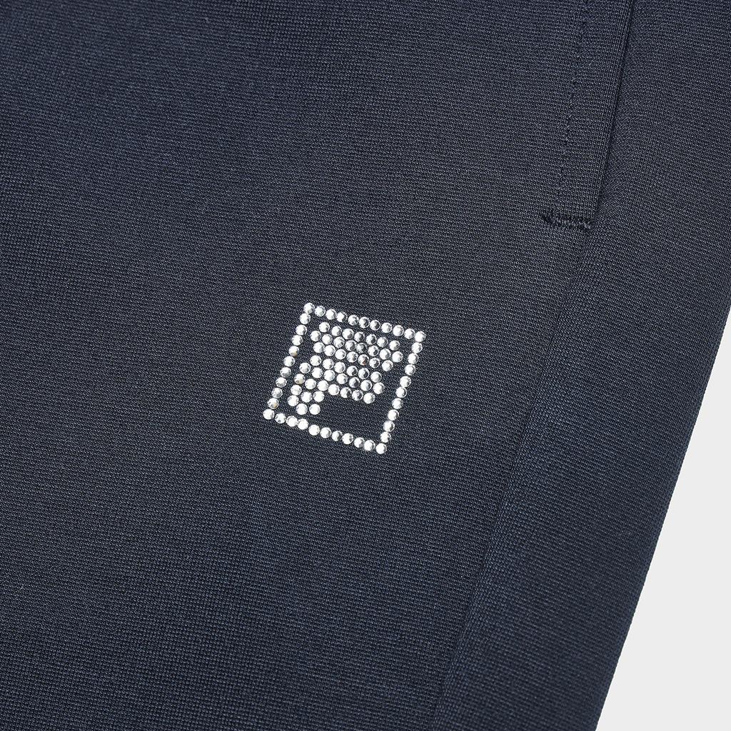 New FILA Knitted Sweatpants Women's Navy Blue F11W411604F-NV