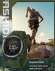 Sanda Multifunctional Digital Watch: Single Display, Alarm, Large Dial, Waterproof Sports Watch for Students.
