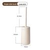 BDO Cream Wall-Mounted Toilet Brush Set