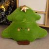 Santa Claus and Snowman Plush Pillow Toy - Cute Reindeer Doll Gift for Boys and Girls