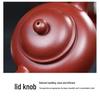 Handmade Yixing Zisha Da Hong Pao Teapot with Large Ball Hole