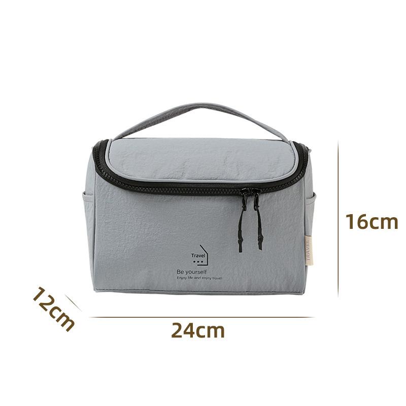 New Nylon Pillow Toilet Bag Large Capacity Cosmetic Bag High Value Storage Bag Travel Portable Cosmetic Storage Bag
