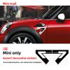 Adecuado para mini cooper modificado SEVEN 7 pegatina reflectante personalizada para coche, pegatina creativa de decoración para la carrocería