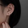 Simple Hoop Earrings - Niche Design with A Sophisticated Touch. High-end Hoop Earrings for Women. Circular Ear Ornaments.