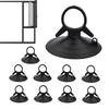 10PCS Automotive Interior Car Sunshade Suction Cup Pull Ring Dovetail Suction Cup Diameter 45mm PVC Rubber Plastic Suckers Hook