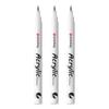 Elegirme White Extra Fine 3 Highlighter Pen for and Metal Pen, Point, 0.5mm, Pens, Water-Resistant, Acrylic, Illustrations, Handwriting, POP, Manga,