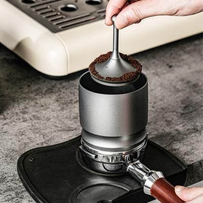 58 mm Kaffedoseringskopp Aluminiumlegering Korrosionsbeständig Espresso Doserings tratt Universell Kaffepulveruppsamlare Portafilter