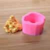 Maitreya Statue Candle Mold Multifunction Crystal Epoxy Resin Silicone Mold