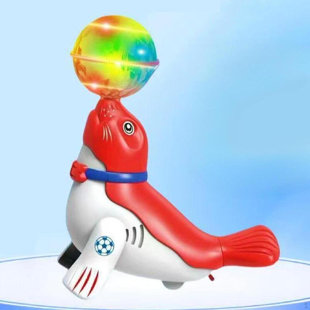 Crawl Toy Crawling Birthday Gift Electric Sea Lion Shaped Development Musical