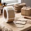 Decorative Stickers for Home Wrapping Blank Label Stickers, Self?Adhesive Gift Tag 250 Labels Per Roll, Assorted Birthday Sealing Shapes Jars,
