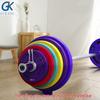 GK Olympic PU 3-Hole Hand-Grip Barbell Weight Plate