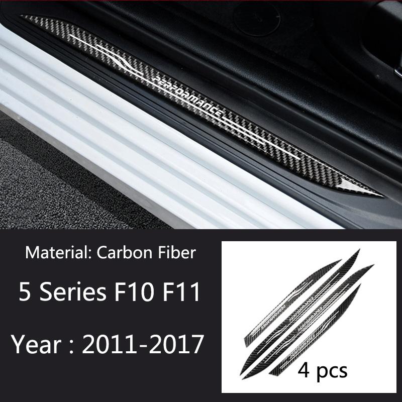 Accessories For BMW 1 3 4 5 Series F10 F20 F30 F34 X1 X3 X5 X6 Welcome pedal Door Sill Scuff Plate Guards Protector Cover strips
