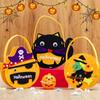 Duch Netopýr DIY Halloweenská Taška na Sladkosti Koleda Dýňová Kabelka Mateřská škola