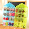 Clear Hanging Organizers Plastic Accessory Organizers Baby Shoes Organizers 16 Pockets Underwear Organizers