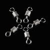 Fishing Rolling Swivel Connector Stainless Steel Solid Ring Bearing Barrel Heavy Duty Ball High Quality Durable High Strength