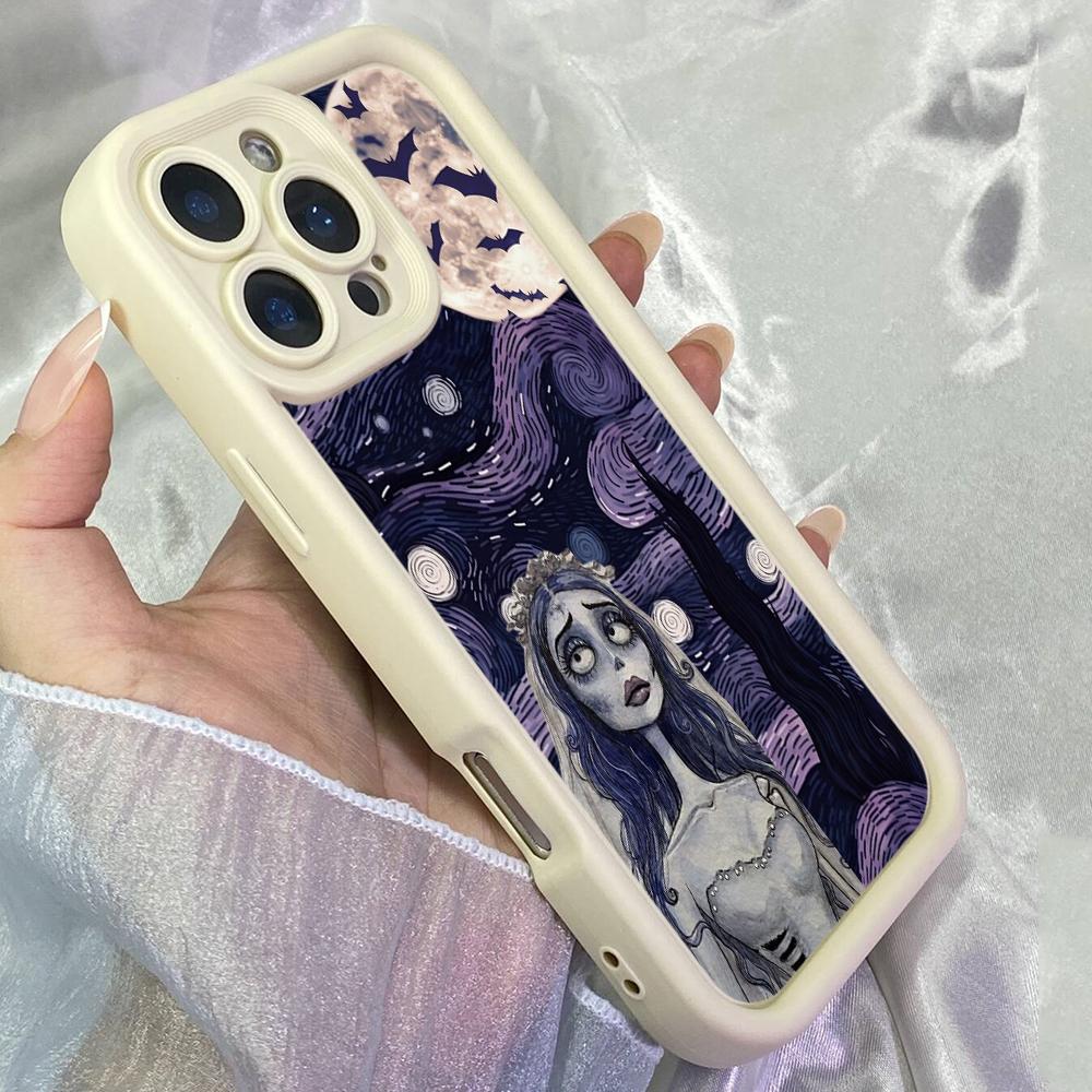 JT231 emily corpse bride for iPhone 17 16 15 14 13 Pro Max Samsung S26 S25 Ultra A17 A16 A07 A56 A36 A26 Xiaomi 15T Redmi 15c 14C Note 13 Soft Case