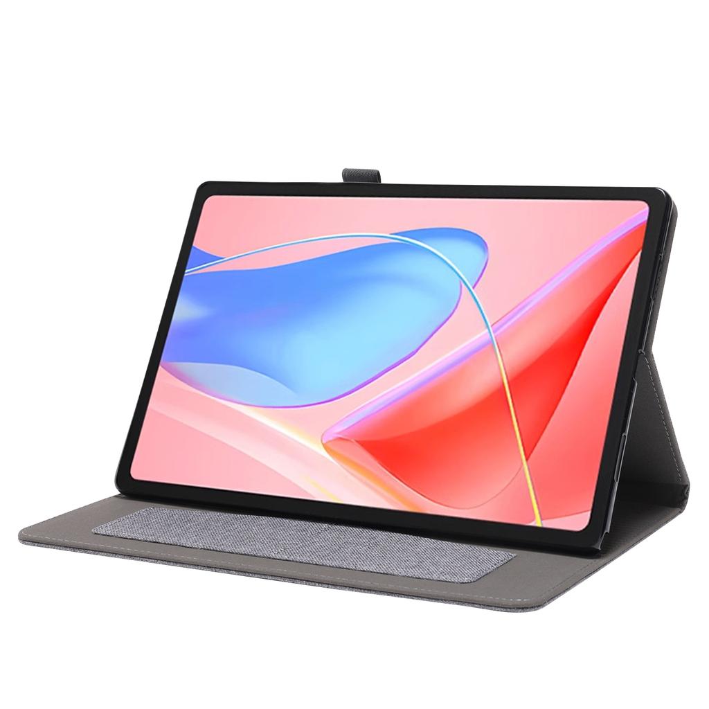 For Lenovo Tab 10.1 (2025) TB-311XU/Tab TB311FU Leather Case Card Holder Cloth Texture Tablet Stand Cover