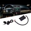 Car Radio Bluetooth-compatible Auxiliary Cable Microphone Plastic Adapter Cable Wireless Music Transmitter Cable Plastic