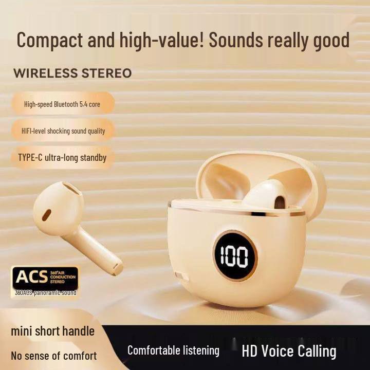 High-Quality Universal TWS Mini In-Ear Bluetooth Wireless Earphones for Music & Gaming