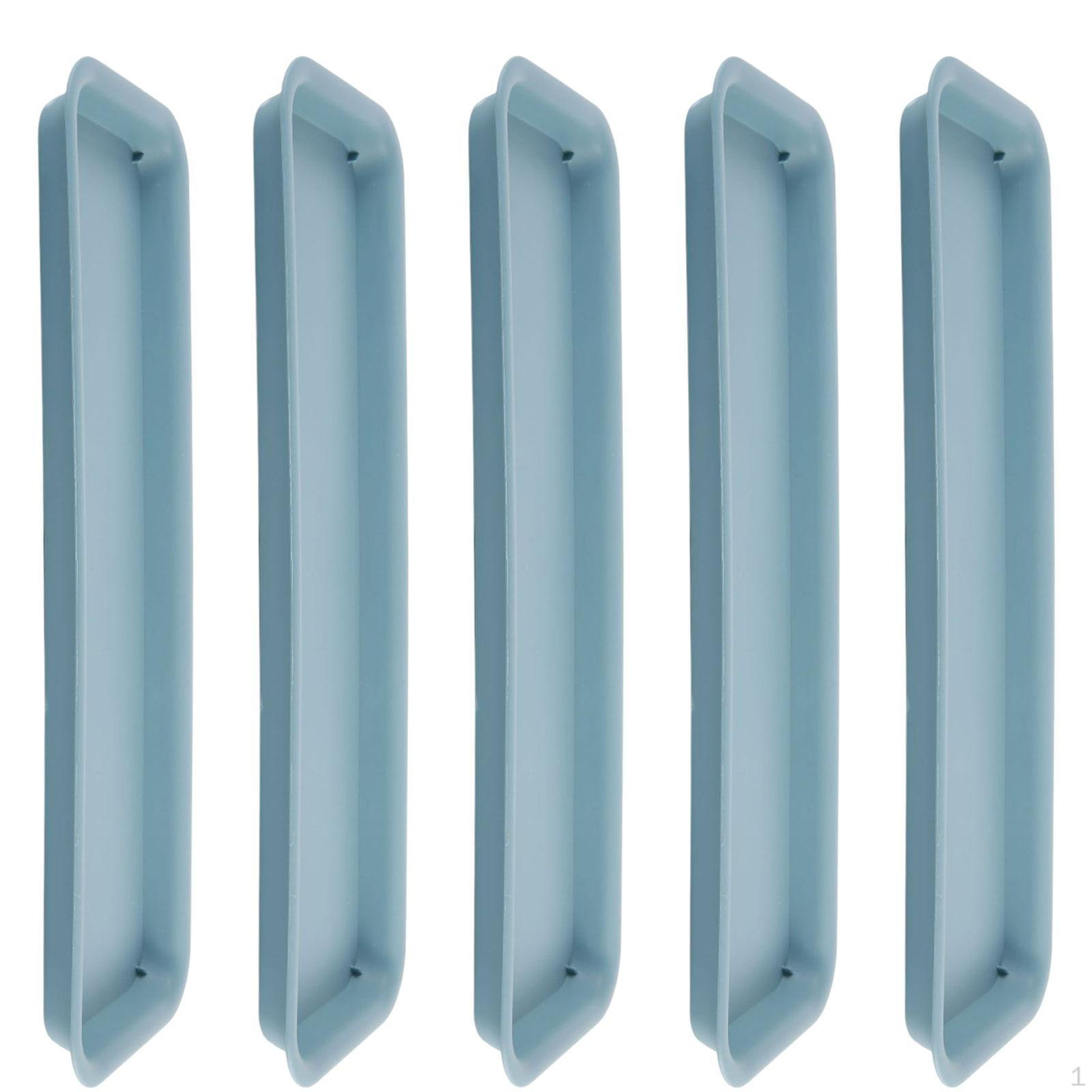 

5 Count Plant Saucers, Water Catching Trays for Indoor and Outdoor Use синий