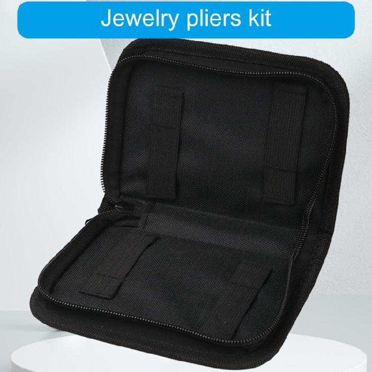 Artificial Leather Pliers Tool Kits Bag Tool Pouch for Jewelry Creators Keep Pliers and Scissors Protected