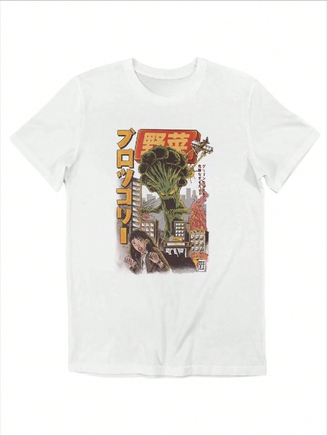 Summer Clothes Funny Imitate Retro Tokusatsu Printing T-Shirts High Quality Comfort Cotton Short Sleeves Kid Oversized T-Shirt S разноцветный