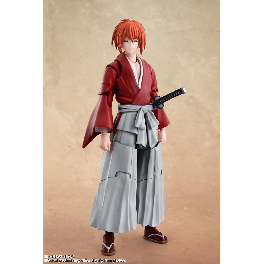 S.H. Figuarts Rurouni Kenshin -Meiji Swordsman- Kenshin Himura 135mm PVC & ABS Painted Action Figure