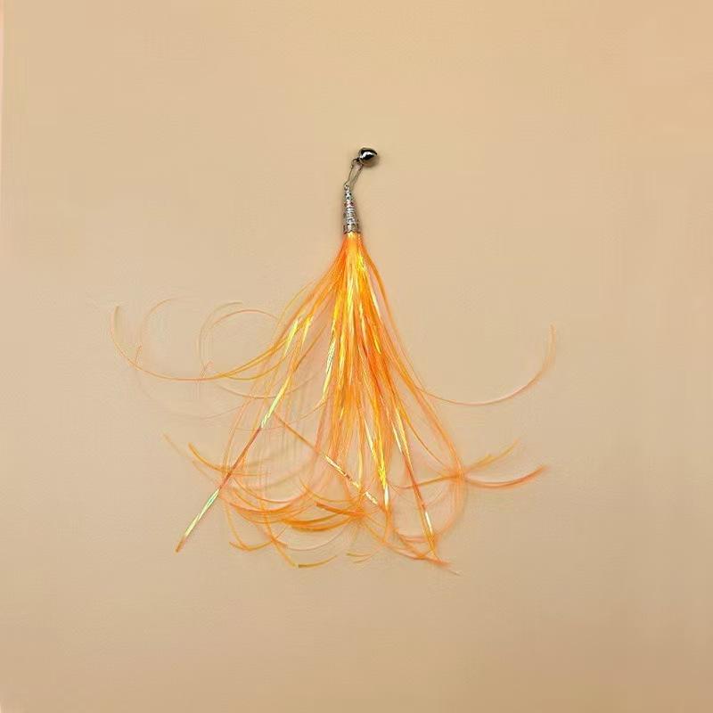 Cat Teasing Stick Replacement Head Pet Supplies Cat Toys Tassel Accessories Tassel Paper