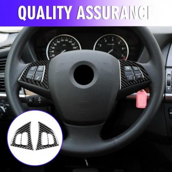 Carbon Fiber Interior Cover Trim Fit For Bmw X5 E70 X6 E71 2007-13