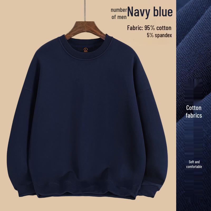 Custom Embroidered Team Sweatshirt - Long Sleeve Workwear for Autumn/Winter