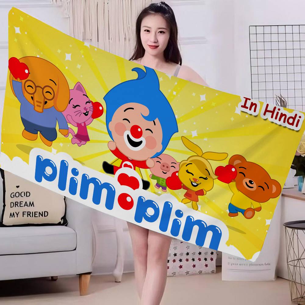 P-Plim P-Plim Beach Towel Colorful Bath Towels for Girl Microfiber Quick Dry Custom Sand Free Beach Yoga Spa Gym Pool