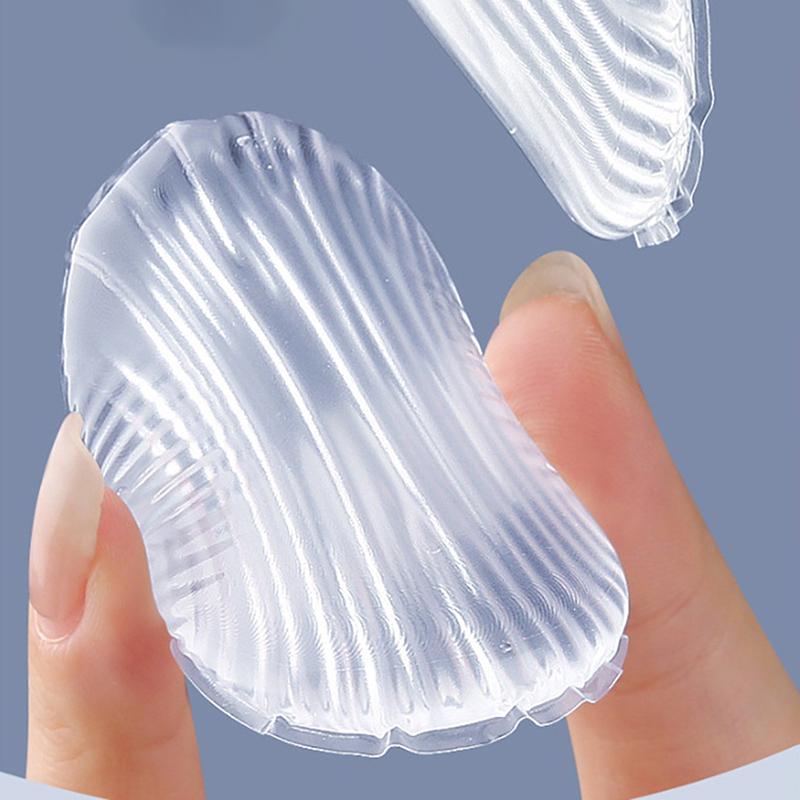 Soft Pu Powder Puff Circular Water Drop Transparent For Cosmetic Face Foundation Bb Cream No Powder Eating Powder Makeup Tool