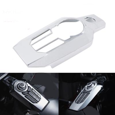 For Honda Goldwing 1800 F6B GL1800 GL 1800 2018-2025 Central Console Button Decoration Cover Motorcycle Chrome Accessories