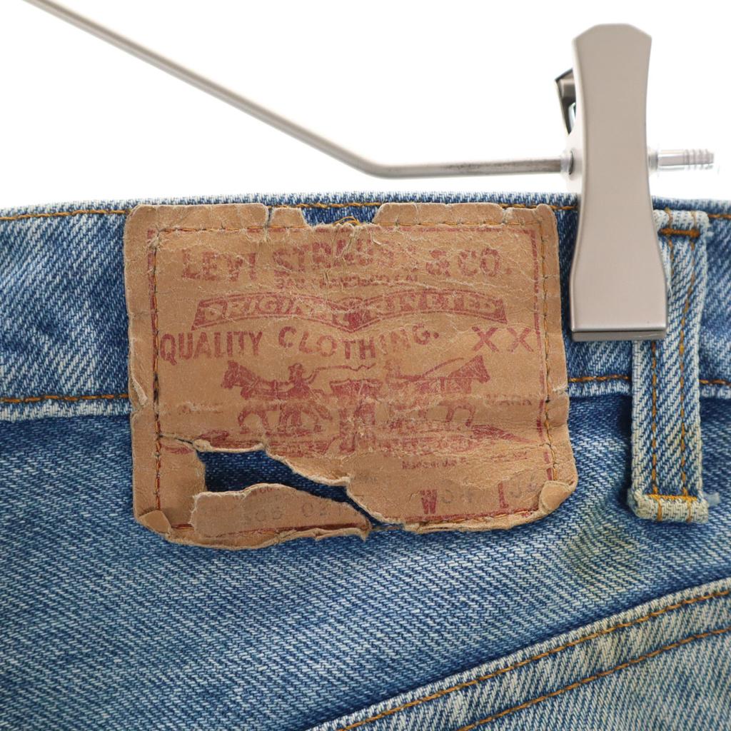 Levi's 80s 505 Vintage Denim Pants W34 Blue Jeans Men's Used