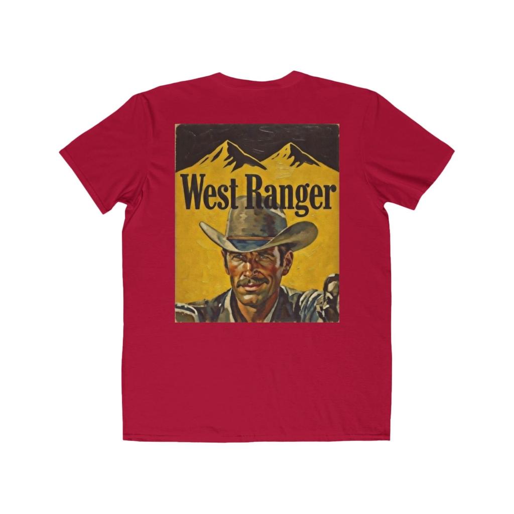 West Ranger Peaks Cowboy Western Texas T-shirt Men's Tee