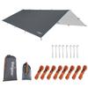 Unigear Waterproof Camping UV Heat Portable Sun Outdoor Includes Storage Person 4 Sizes XXL Tarp, Tent, Lightweight, Water-Resistant, Protection,
