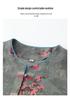 Grandma's Summer Clothing Set: Plus Size Mid-Sleeve Shirt for Middle-Aged and Elderly Women – Casual Spring Outfit for Mom