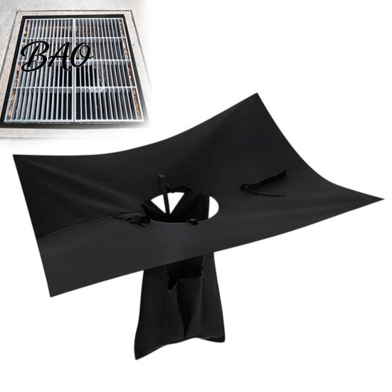 Stormwater Pollution Prevention Catch Basin Drain Filter, 48x48x22 Inch Filter for Drainage, Construction Site Sediment Guard & Debris with Tie Straps