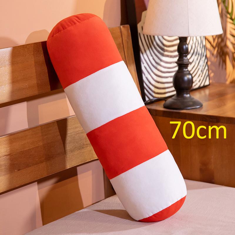 Hot Simulation Vehicle Plush Pillow Creative Roadblock Road Railing Toys Stuffed Soft For Home Decor Prop Sleeping Cushion