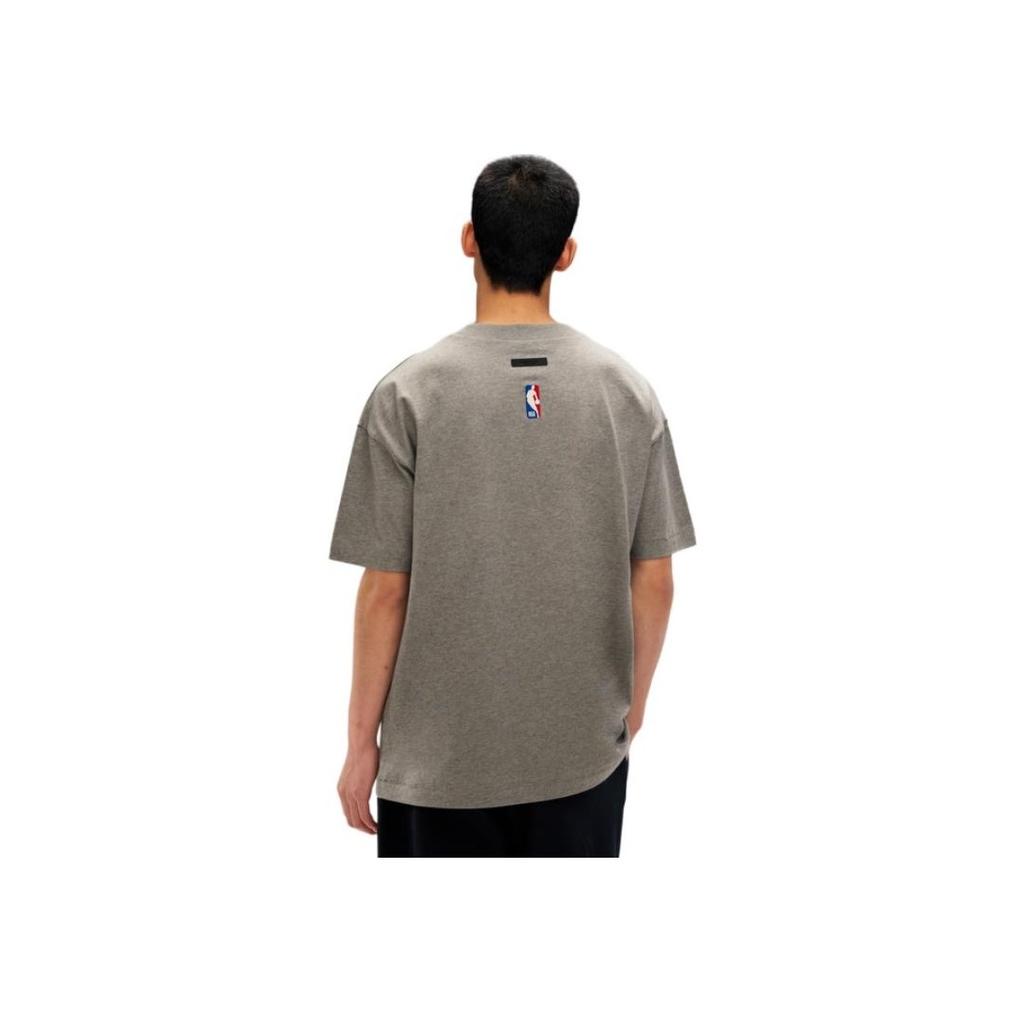 Fear of God Essentials x NBA Los Angeles Lakers Tee Grey Yello Unisex Tops Yellow 125AL244106F
