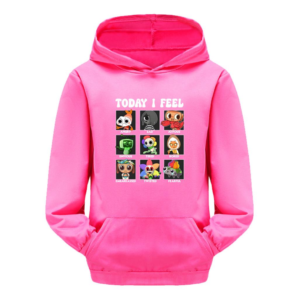 5405 Kinder Jungen Mädchen Dandy World Bedruckte Freizeit Kapuzenpullover mit langen Ärmeln