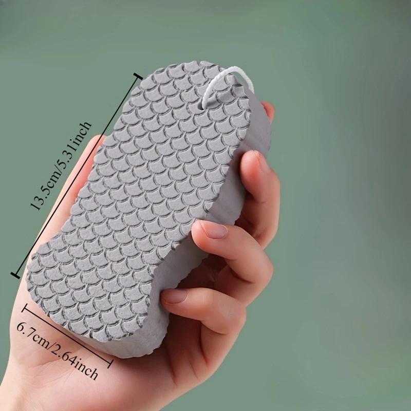 3D Magic Sponge Children's Bath Sponge Body Peeling Dead Skin Exfoliating Massager Cleaning Bath Brush Exfoliating