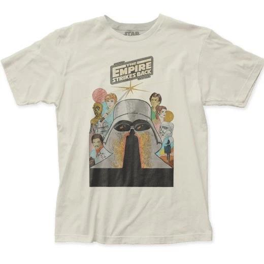 Men s Star Wars Empire Strikes Back Marker Poster T-Shirt Darth Vader - New 4XL