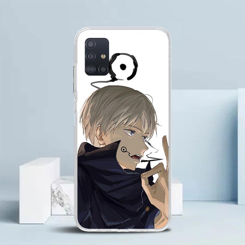 Kaisen J-Jujutsu Inumaki Toge Phone Case For Samsung Galaxy A52 A32 A22 A12 A51 A50S A30S A10S Note 20 Ultra 10 S10 Plus A31 A20